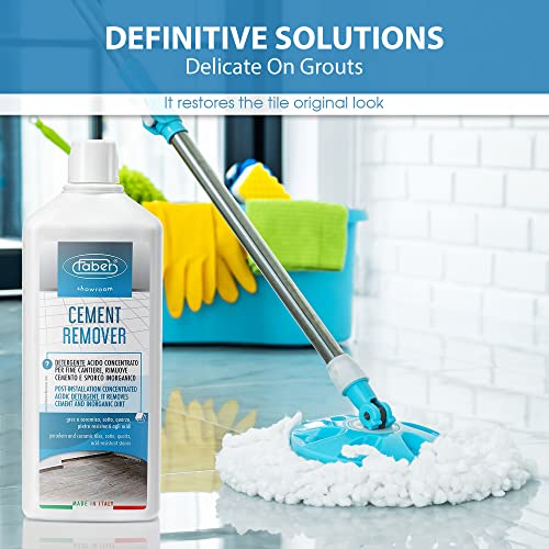 FABER Cement Remover for Tiles Fast Acting Grout Haze Remover