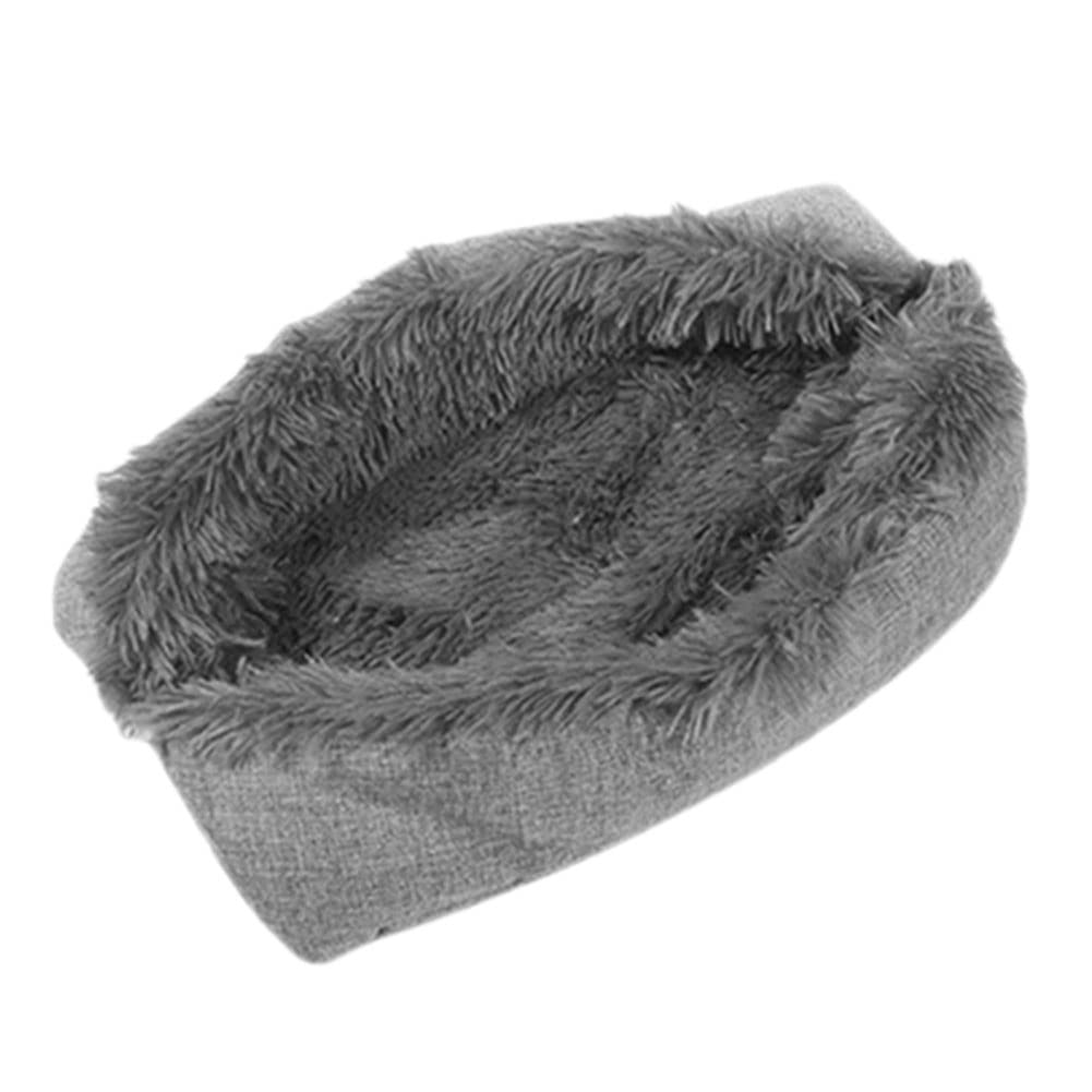 Weiches Katzenbett 60x45 Cm – 2-in-1 Schlafsack & Haus, Waschbar, Für Katzen & Kleine Hunde