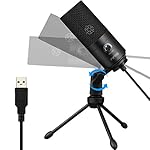 FIFINE USB Microphone, Metal Condenser Recording Microphone for MAC OS, Windows, Cardioid Laptop Mic for Recording Vocals, Voice Overs, Streaming, Meeting and YouTube Videos-K669B - Image 5
