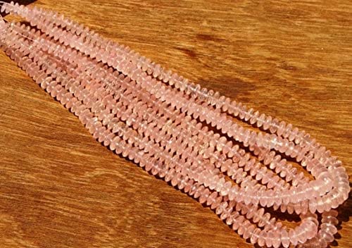 Perles de quartz rose naturel facettées LKBEADS pour création de bijoux DIY