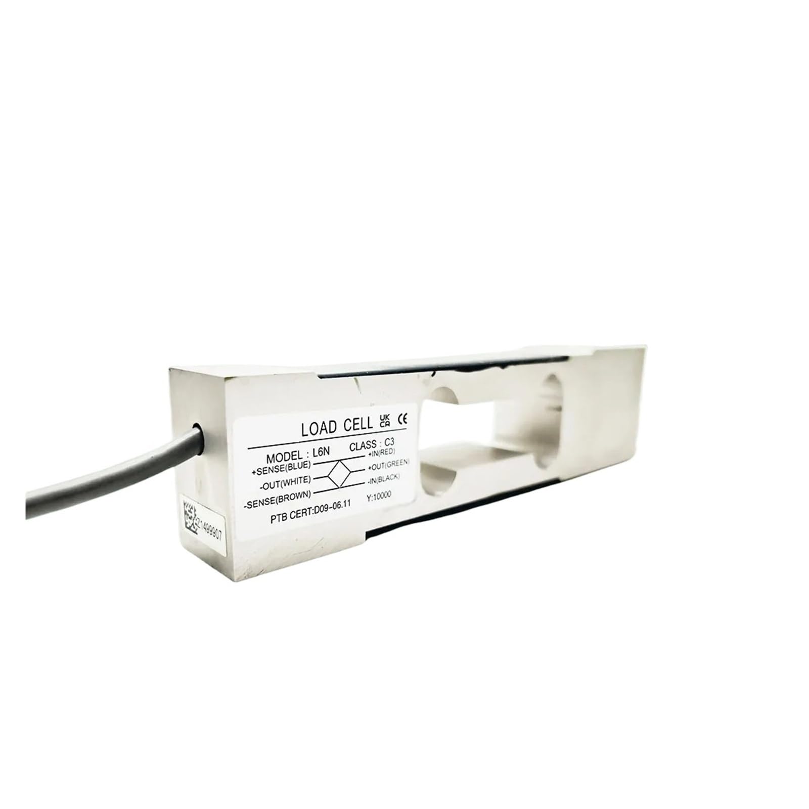 Célula de carga L6N de alta precisión, capacidad de 3 kg a 100 kg, sensor de pesaje impermeable C3 for científicos de laboratorio. para medir fuerza(5KG)