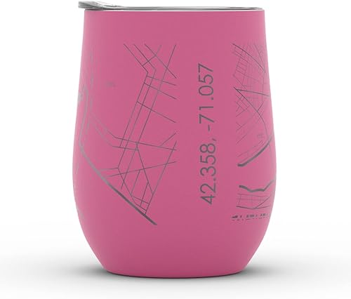 Vista 794 de Well Told Lexington Kentucky Map - Vaso de vino aislado con grabado de mapa de Kentucky, taza de acero inoxidable grabada (12 onzas, verde domingo)