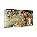 PICANOVA – Sandro Botticelli – The Birth of Venus 100x50cm – Premium Leinwanddruck – Kunstdruck Auf 2cm Holz-Keilrahmen Für Schlaf- Und Wohnzimmer – Kollektion Klassische Kunst