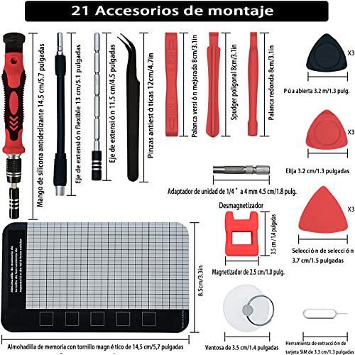 Mejores comprativas On-line Kit reparacion electronica multiproposito los más recomendados. 20 Imagen adicional