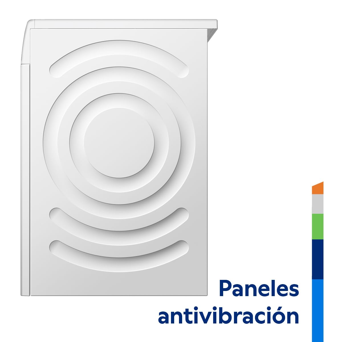 Balay, Lavadora, 10 kg, AutoDosificación, Silenciosa, blanco, 3TS3104BH | Programas Super Rápido y Rápido/mix, Programa plancha, Home Connect