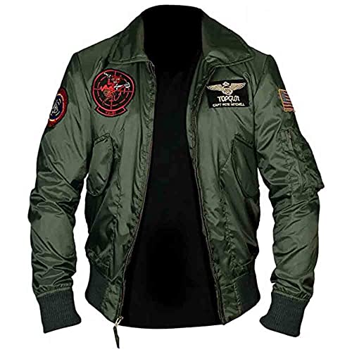 Tom Cruise Bomber Jacket | Tom Cruise Flight Jacket | Tom Cruise Top Maverick Flight Bomber Jacket