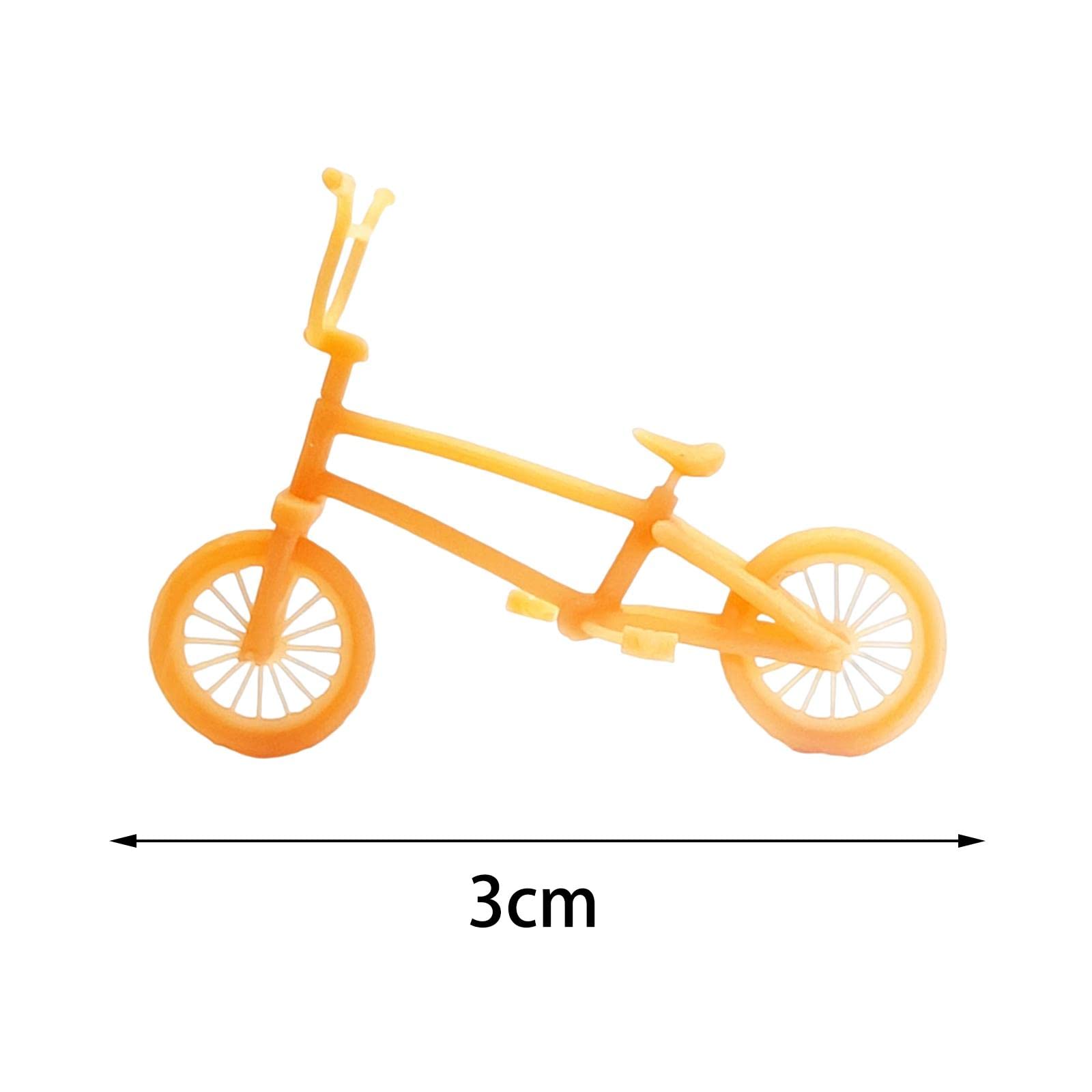 1/64 Scale Bike Model for Sand Table Projects, Train Accessories, Stunt Cycle