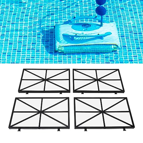 Atyhao Roboter-Poolreiniger Federfilterkartuschen Superfeinreiniger Essential Reinigungszubehör 4 Stück 9991433 R4 Pool Sparkle M500 M200 M400