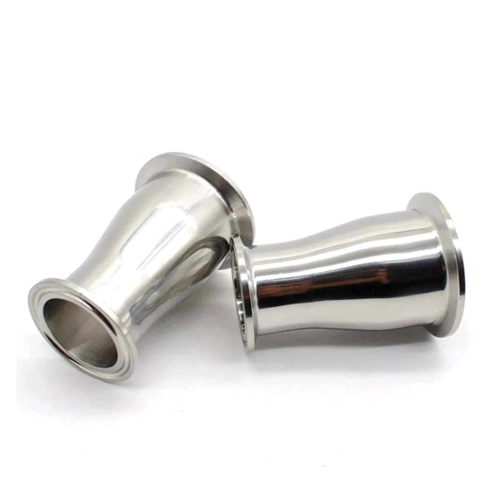 Reductor de acero inoxidable SS304 de 19/25/38/45/51/57/63/76/89 mm, casquillo de acero inoxidable SS304 de 50,5-119 mm, abrazadera triple (19 x 16 a 50,5 x 50,5)
