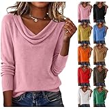 Matière : ce pull cachemire femme classique léger est fabriqué dans un tissu doux et confortable, respirant et doux pour la peau. Il n'est pas trop épais, mais pas du tout transparent, confortable au toucher et à porter pendant toutes les journées décontractées d'automne et hiver.