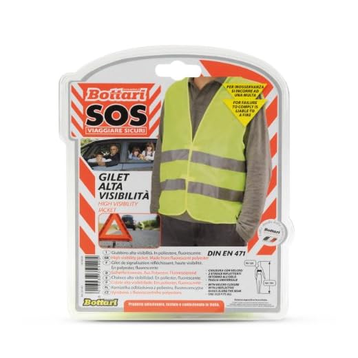 Bottari S.o.s. 35140 Tren Elassene Chaleco Reflectante Según Din En471