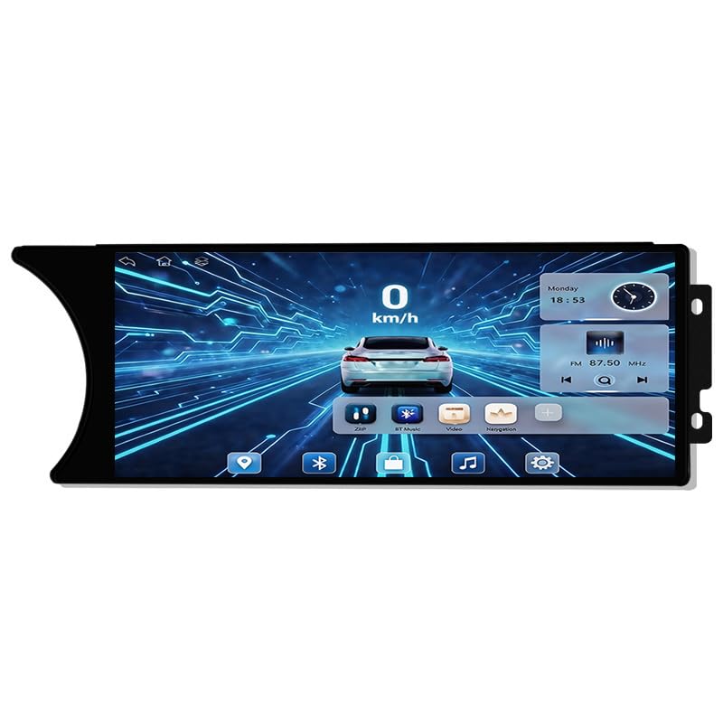 Autoradio Android fluide 2G+64G pour C Class W204 avec fonction Mirrorlink et RDS