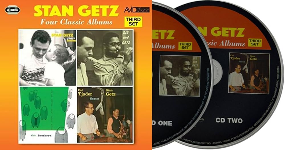 Stan Getz 6 12 Complete Classic Albums: Focus, Jazz Samba, West Coast Jazz, At The Opera House Stereo/Mono Diz and Getz, The Brothers & Many More