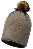 100% Acryl Buff Knitted und Polar Hat Stella Mütze, Taula Brown Taupe Chic, One Size
