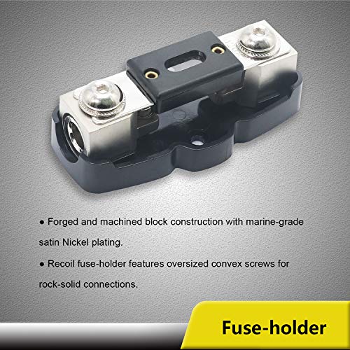 Recoil Rck44 True 4 Gauge Complete 4-Channel Cca Amplifier Wiring Kits With Ofc Rca Cable #TOP7