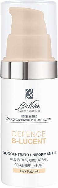 Bionike Defence B-Lucent - koncentrat do twarzy, intensywny zabieg rozproszonych plam i melasmy, wygładza dyschromie i nadaje skórze blask, 30 ml