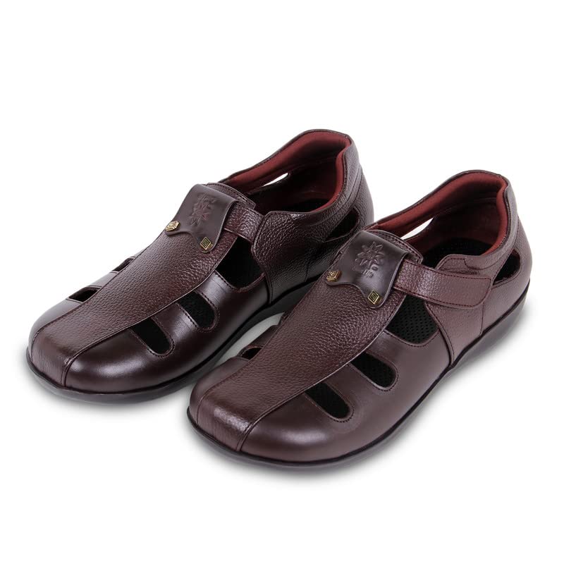 Image of M.V.DIABETES HEALTHCAR-Designer Diabetic Footwear (DDF - 029) - diabetic and orthopedic Men's Footwear | extra soft, Light weight and comfortable