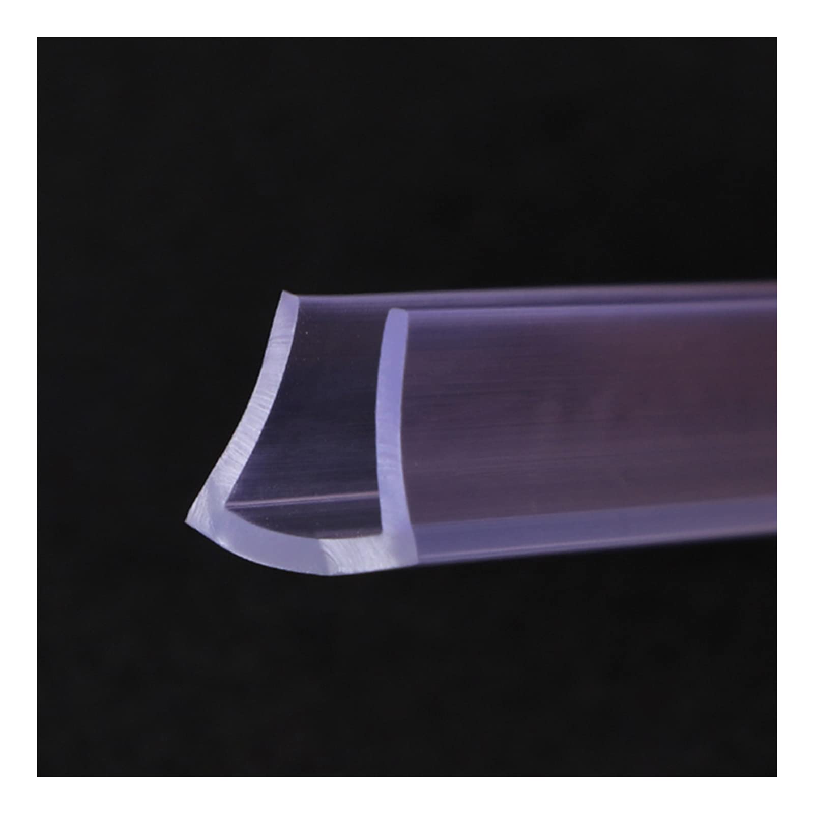 Joint de protection en U transparent pour sécuriser les bords de table texturés du salon 5m