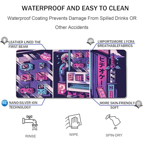 Japanese Comic Large Gaming Mouse Pad