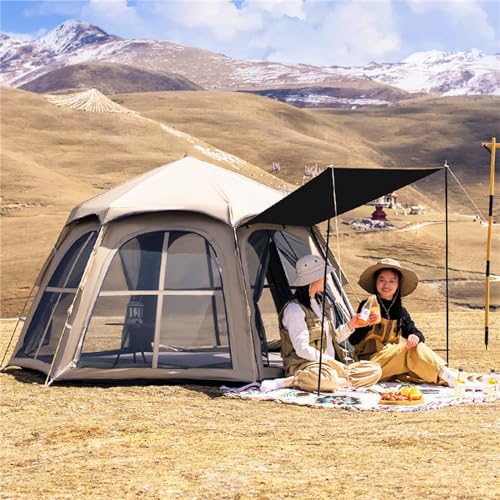 Carpa tipo domo para camping 5-6 personas miniatura 7