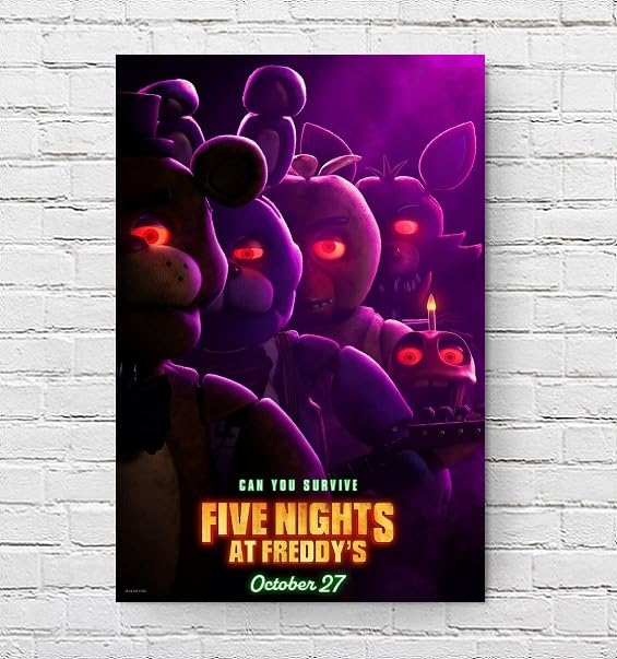 Amazon.co.jp: 映画ポスター ファイブナイツアットフレディーズ Five