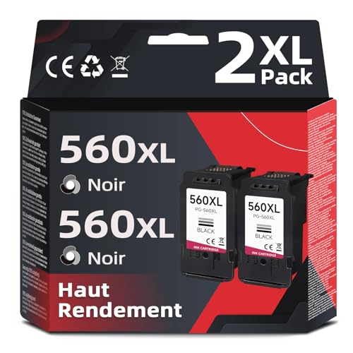 Cartouche Canon 560 XL Skyink 2 noirs pour imprimer vos documents de télétravail sur TS5351