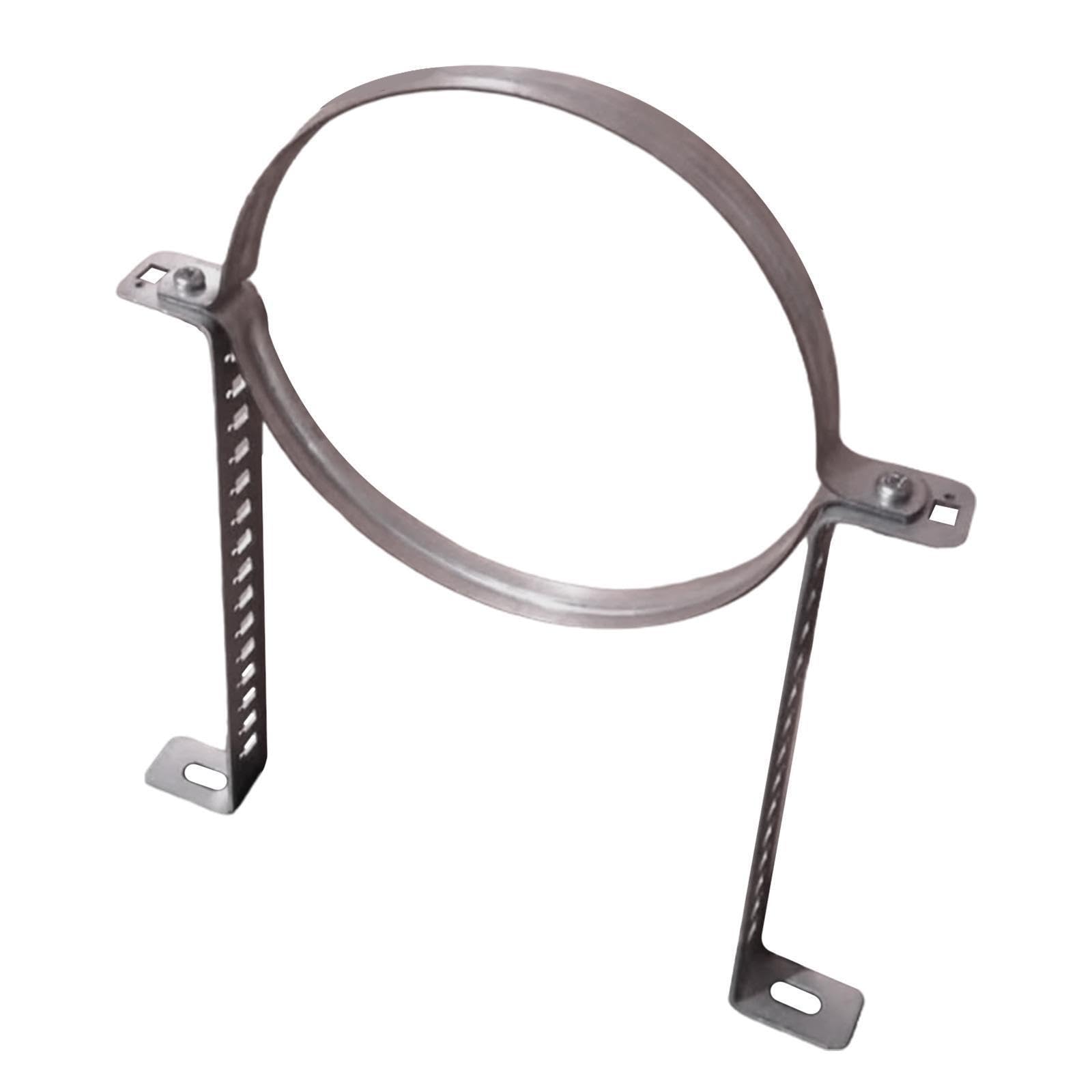 Twisaxc Chimney Pipe Support Bracket Optimal Utilizes Galvanized Sheet To Stability For Chimney Applications Which Is Strong And Wear-Resistant Pipe Holder Support Bracket