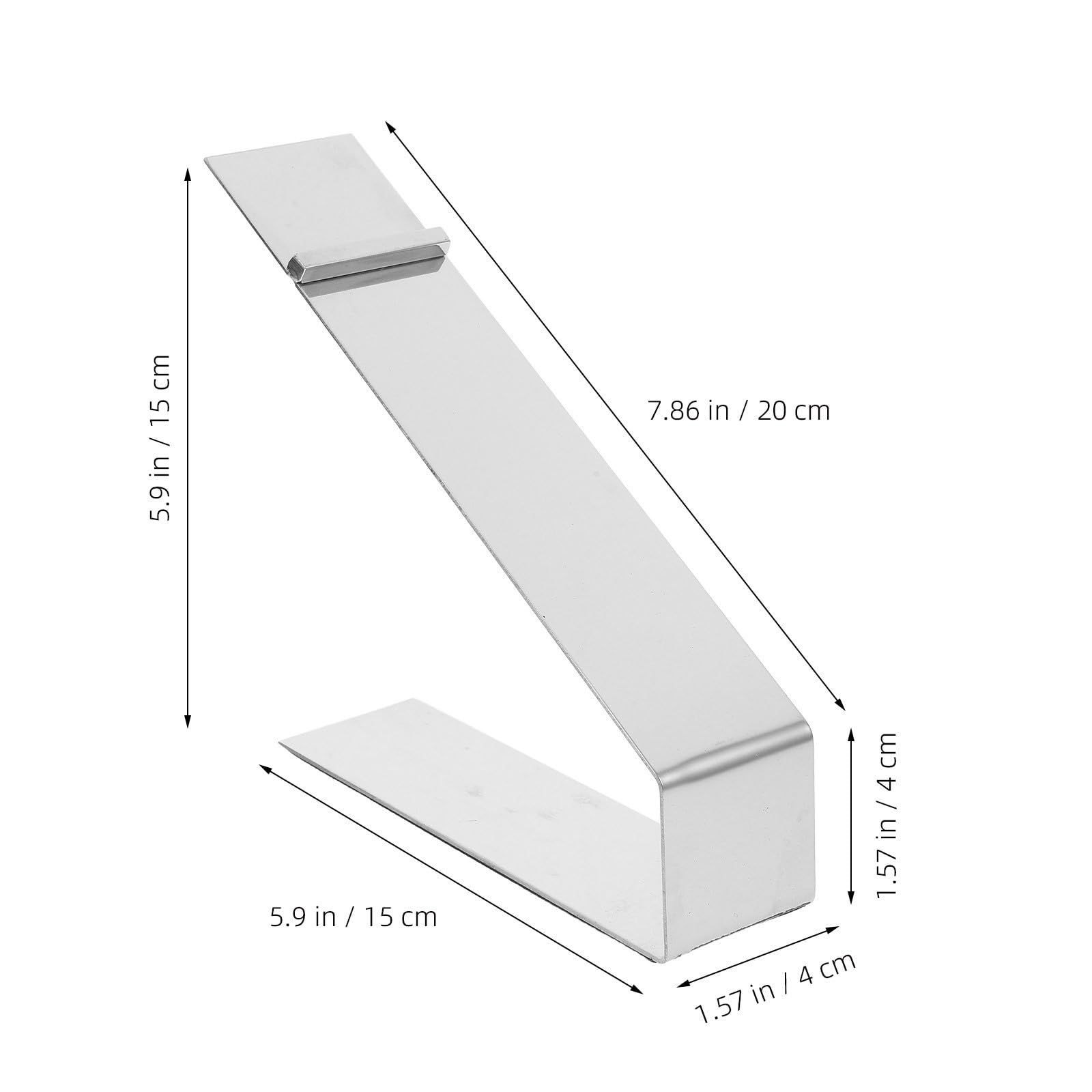 VALICLUD 4 Pezzi Supporto Espositivo Scarpe in Acciaio Inox