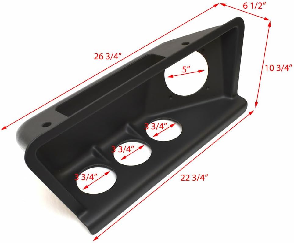 Supra Boat Blank Bow Speaker Box 116009 | Plastic/Vinyl (Port)