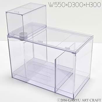 オーバーフロー水槽用濾過槽 W750 D300 H300 オーバーフロー水槽用濾過槽 W750 D300 H300