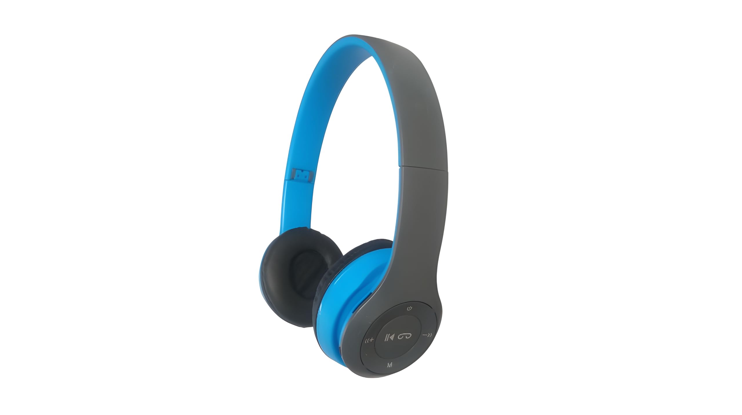 JUDDER Shock P47-5.0+EDR Bluetooth Hybrid Active Noise Cancellation Over Ear Headphones with Up to 15H Playtime|Low Latency(40Ms),Gaming Mode, Dual Pairing,Aux, Micro Sd & Call Function (Blue)-image-46