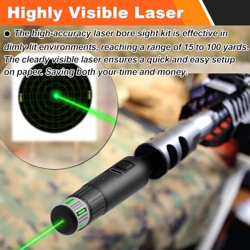 Upgraded Rechargeable Bore Sight Laser