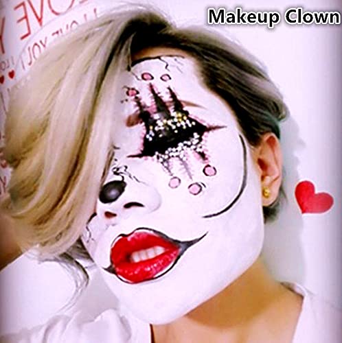 image for Go Ho 3 PCS Makeup Clown White Cream Blend Stick - Body Paint Professi