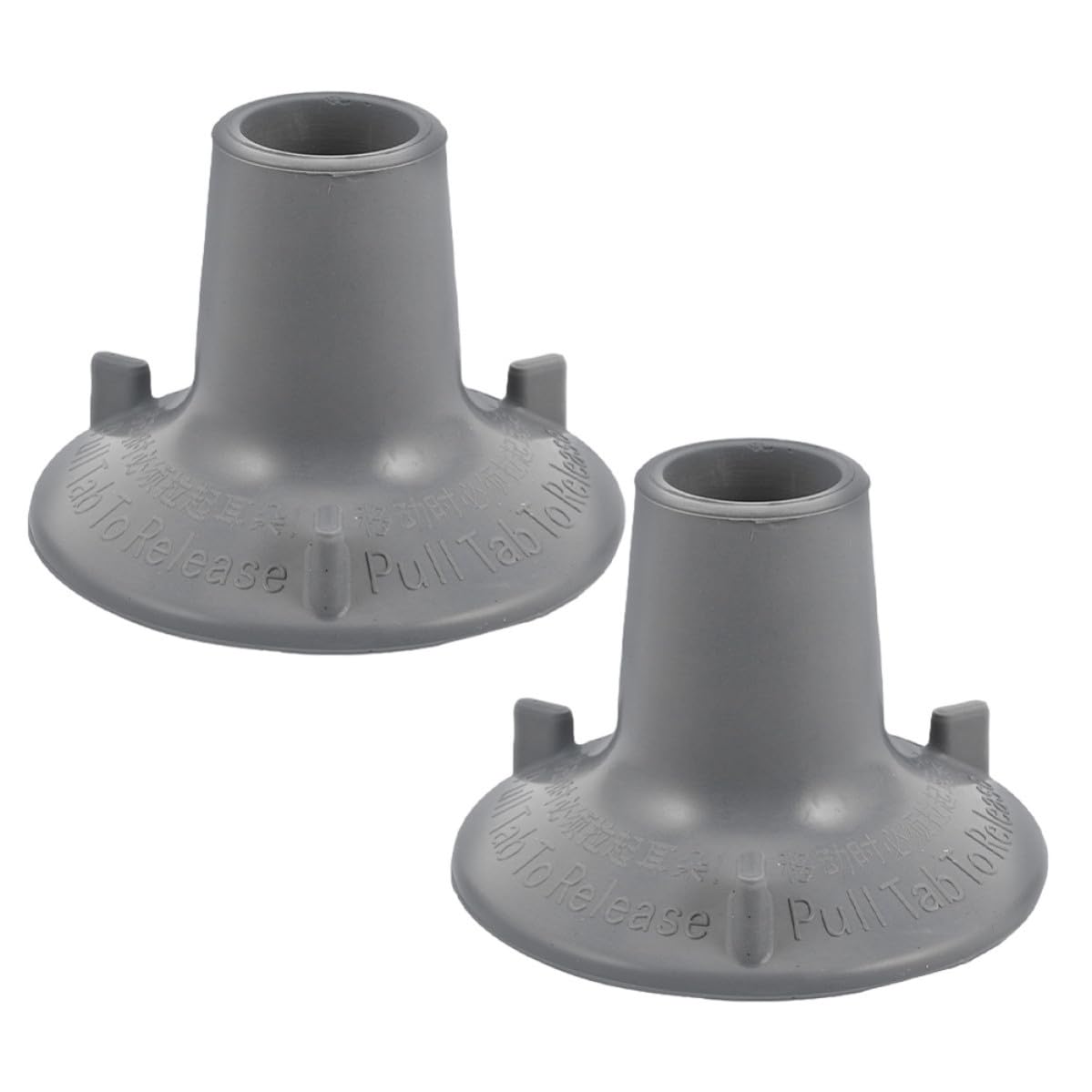 Tapones de goma antideslizantes EXCEART para patas de silla de ducha
