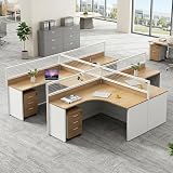 【Conçu pour les espaces professionnels】Ce poste de travail open space moderne convient aux bureaux à domicile, écoles, centres d’appels, espaces de coworking, bureaux partagés et aménagements professionnels en équipe.