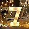 Balloonistics LED Marquee Number Light Sign For Party Family Wedding Decor Walls Hanging (Number
