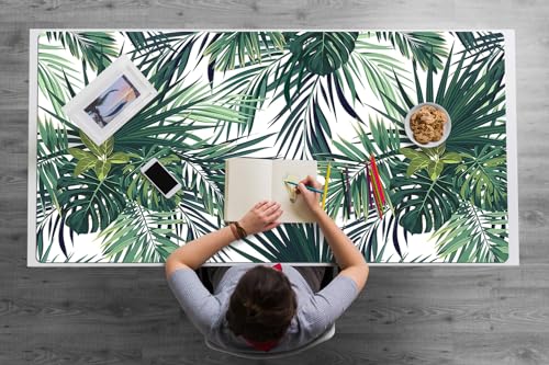 Sous-main de bureau monstera pour l'organisation de votre maison