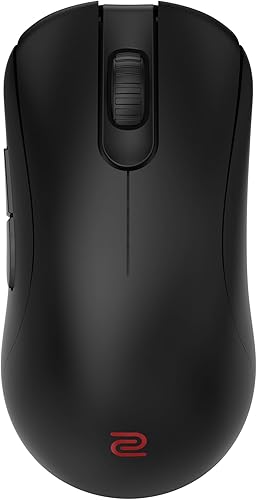 Vista 2 de Ratón BenQ Zowie ZA13-DW 4K inalámbrico para deportes electrónicos, Ciencia Deportiva, Receptor mejorado 4K, 65g, Simétrico, Sin controlador