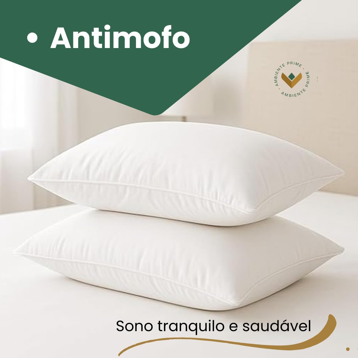 Kit 2 Travesseiros Pena de Ganso Fibras Importada Branco Macio Antialergico Pluma De Ganso Lavavel Kit 2 Travesseiros Pena de Ganso Fibras Importada Branco Macio Antialergico Pluma De Ganso Lavavel