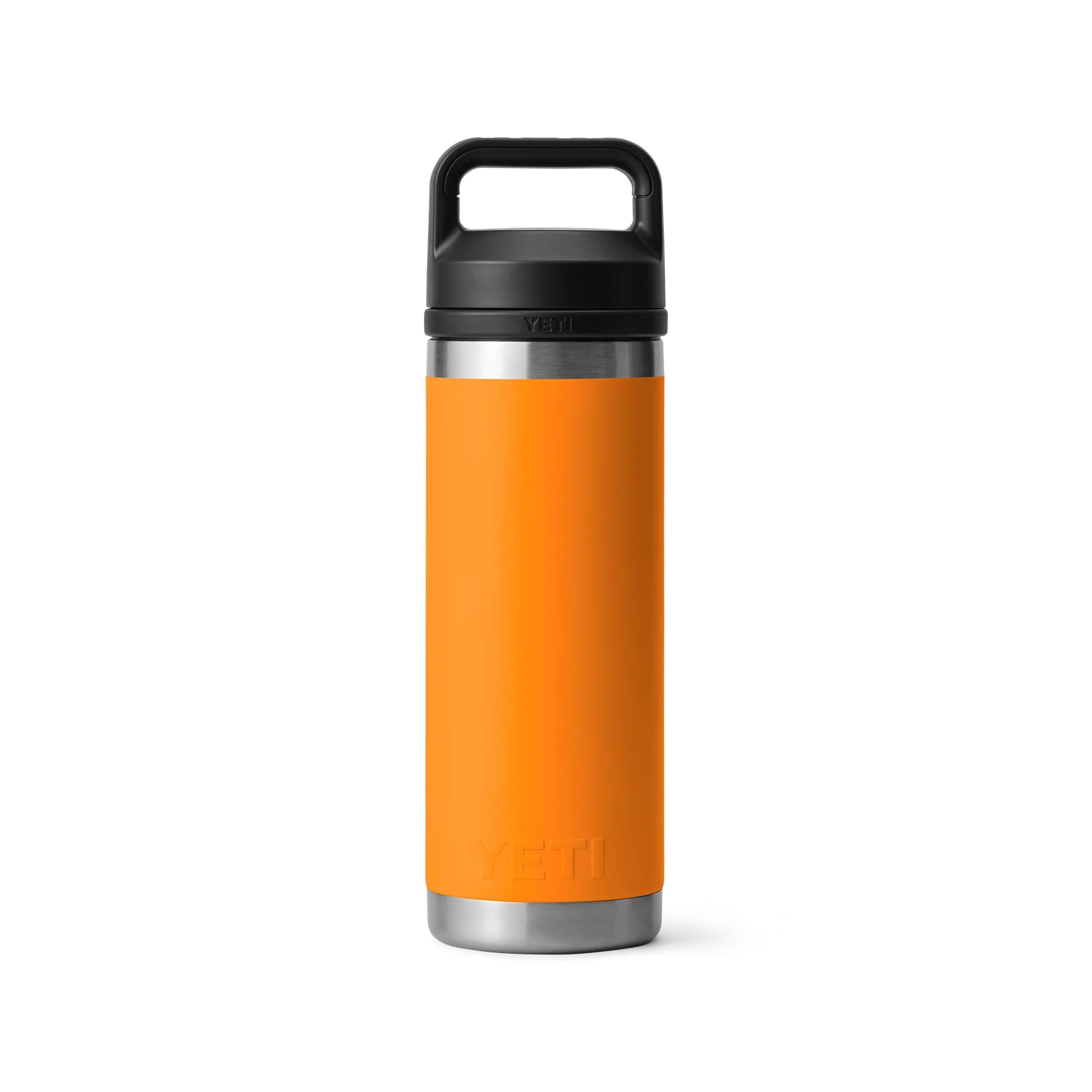 YETI Rambler Gourde 18 oz / 532 ml King Crab - Gourde en acier inoxydable - Bouteille d'eau de sport avec bouchon Chug - Bouteille isotherme de sport