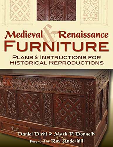 Télécharger Medieval & Renaissance Furniture: Plans & Instructions for Historical Reproductions (English Edition livre En ligne