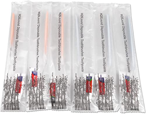 Brosse à dents jetable avec dentifrice lot de 200 pièces hôtel - 6