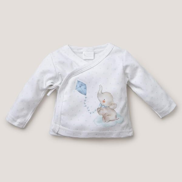Interbaby Set Regalo Bebé 5 Piezas, modelo Elefantito, azul - 5
