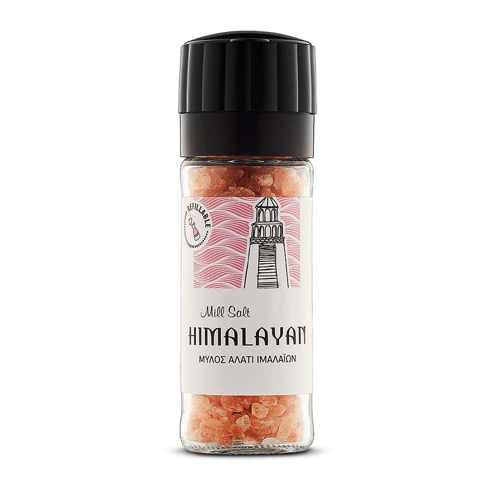 Biodinami Set de 2 X Moulin Au Sel de l'Himalaya 110 g