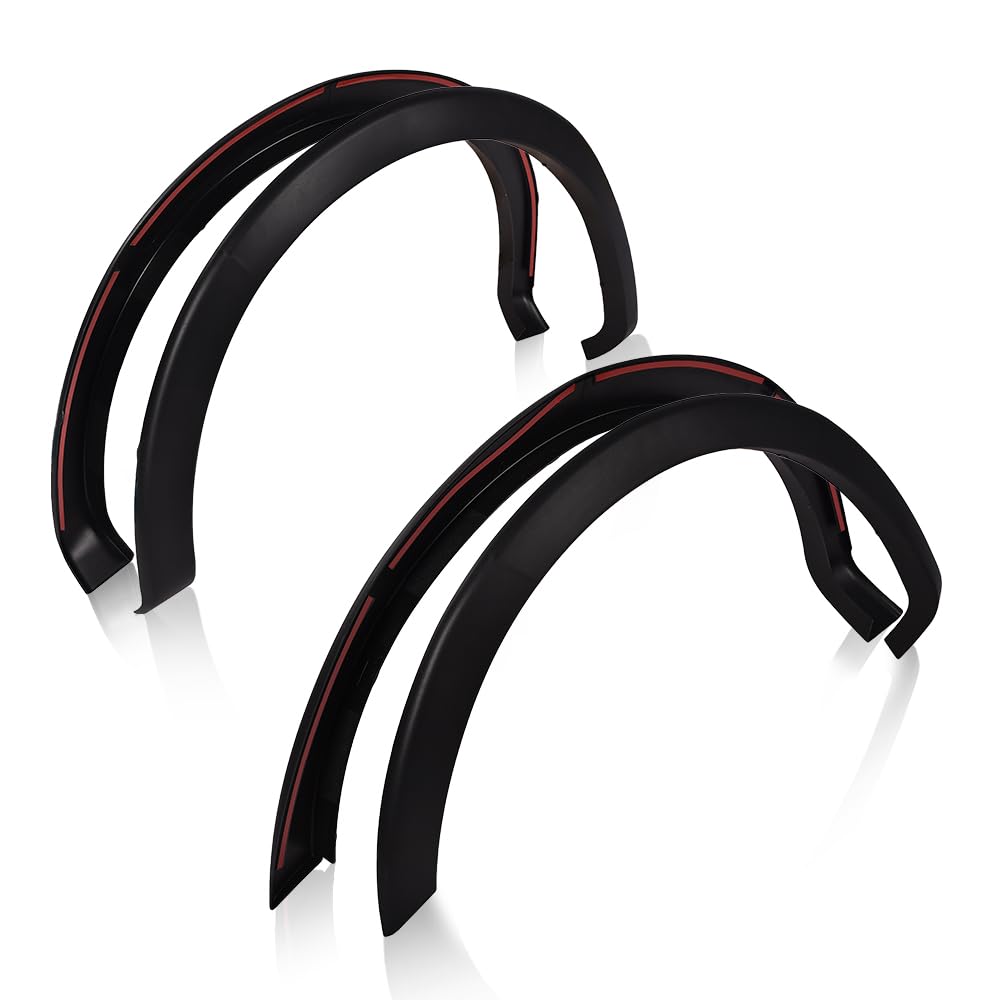 G-PLUSG-PLUS Wheel Fender Flares Kit Compatible with 2009-2014 Ford F150 Styleside with 67.0" / 78.8" / 97.4" Bed Length Models only (Do not fit Platinum and Raptor Models)