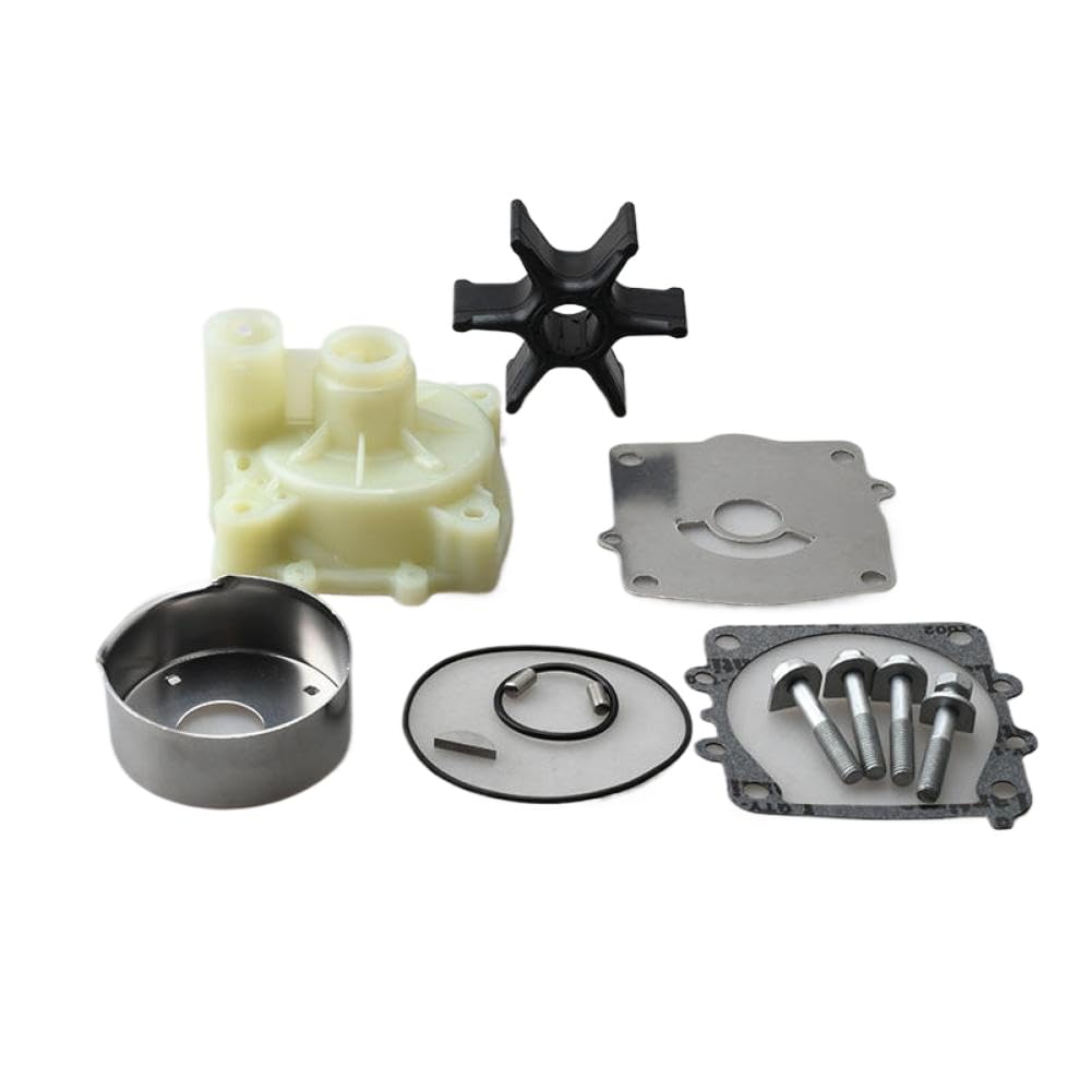 Kit di riparazione girante pompa acqua con alloggiamento 61A W0078 compatibile con motore per barche a 2 tempi 4 tempi 150 175 200 250HP