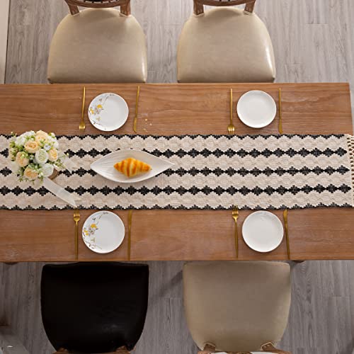 Chemin de table bohème pour décoration de table rustique de mariage et repas - 3