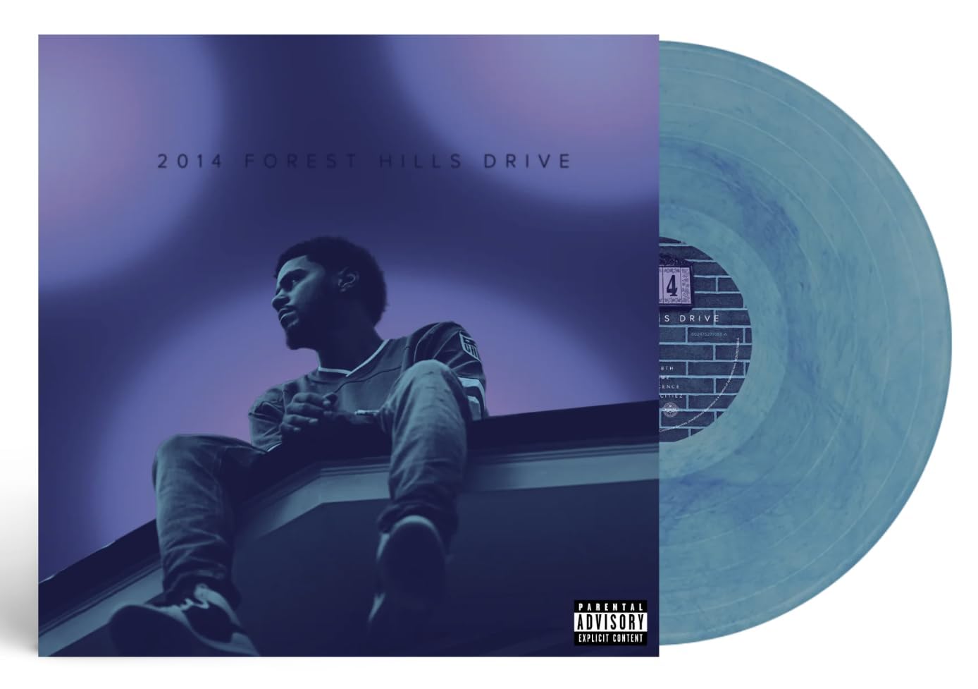 2014 Forest Hills Drive 10 Year Anniversary Edition Blue Marbled (Alternate Artwork)
