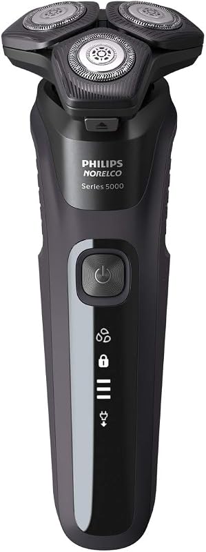Philips Norelco Shaver 5300, Rechargeable Wet & Dry Shaver with Pop-Up Trimmer, S5588/81, Men