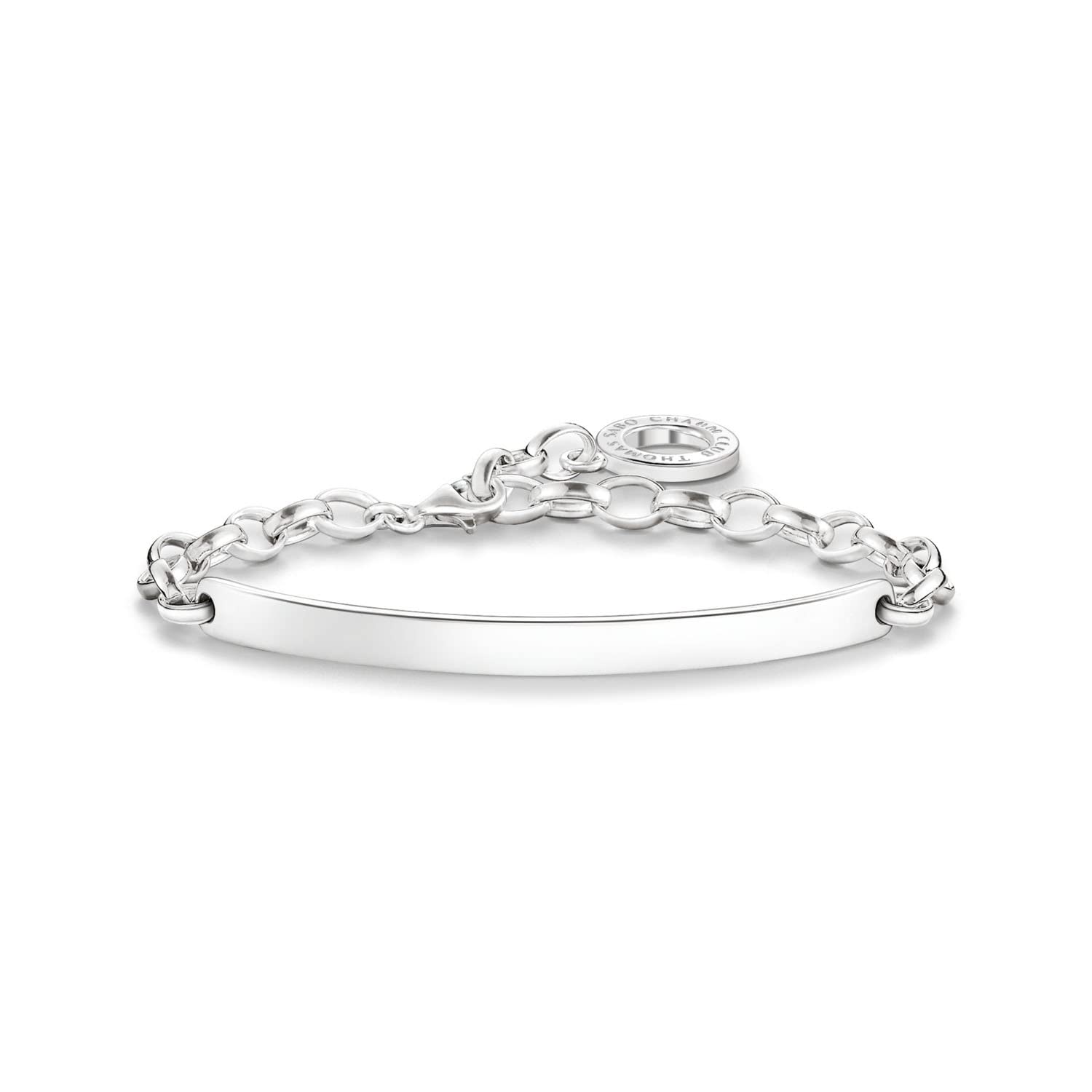Thomas Sabo Bracciale Donna In Argento 925 Con Mano Di Fatima E Occhio Di Nazar – Design Intagliato E Diamanti